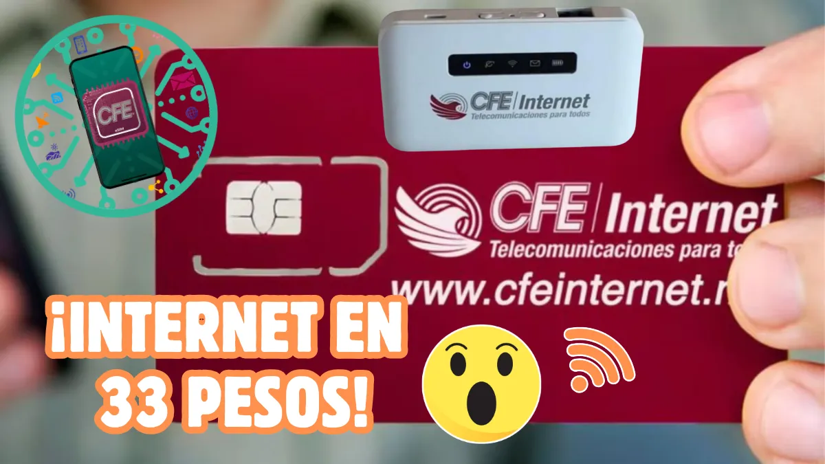 Con Internet de la CFE, usuarios pueden conectarse desde 33 pesos y sin contratos.