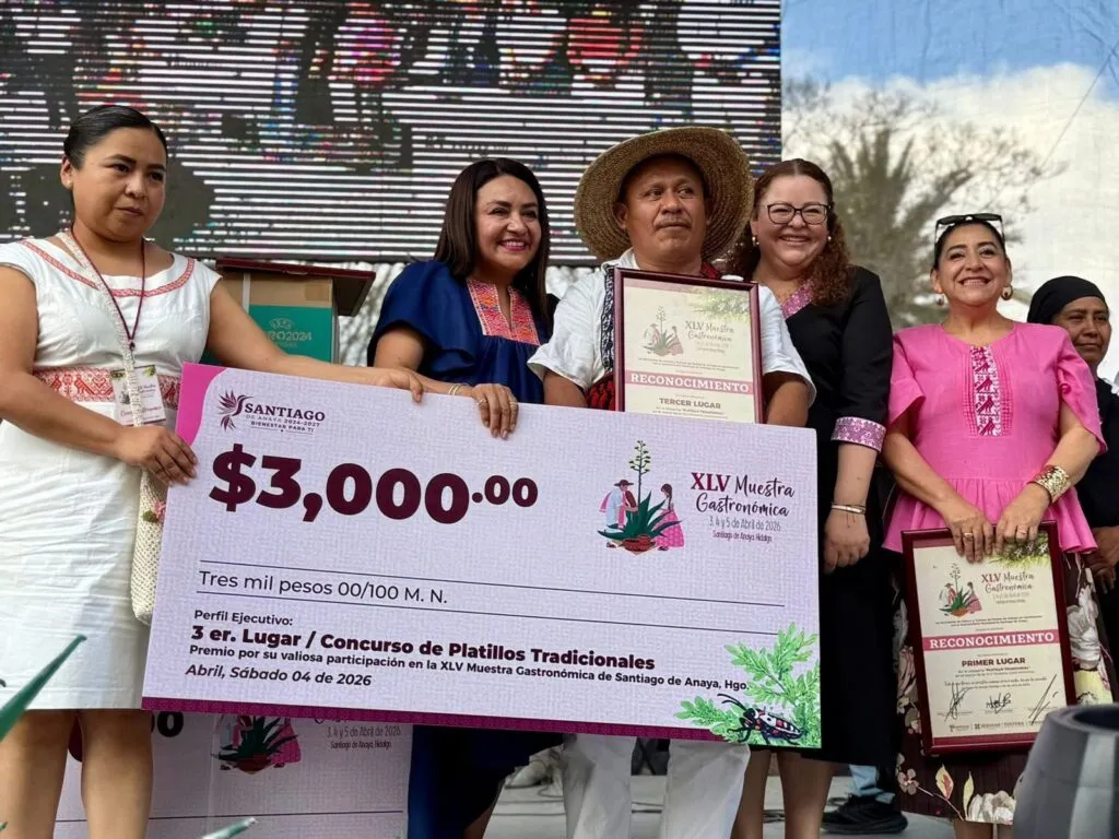 Muestra Gastronómica de Santiago de Anaya: Ángela Serrano gana concurso de platillo tradicional