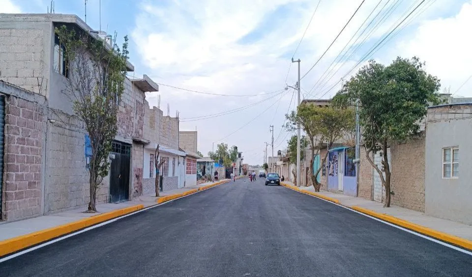 Inauguran pavimentación en colonia Loma Bonita de Tizayuca