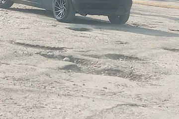 Calles llenas de baches en comunidad de Actopan: exigen al ayuntamiento reparar vialidades