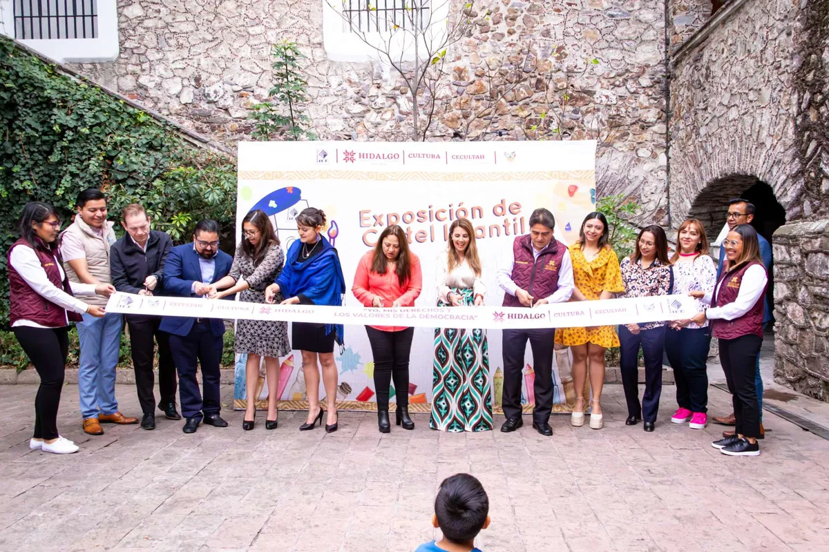 IEEH y CECULTAH: inauguran exposición “Yo, mis Derechos y los Valores de la Democracia”