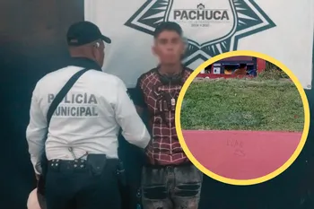Policías detectaron al responsable en flagrancia