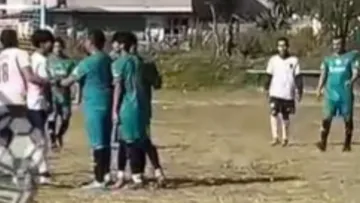 Batalla campal en partido de Tizayuca