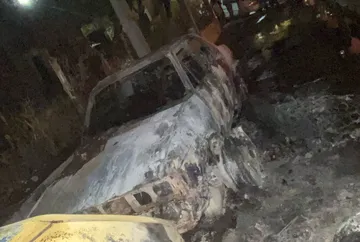 Tetepango: incendio consume casa y dos vehículos