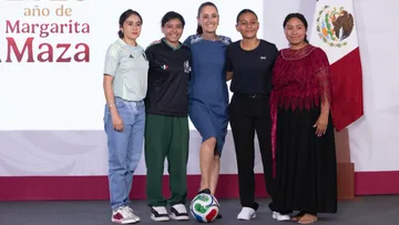 Yolett Cervantes, originaria de Veracruz, ganó el boleto presidencial para asistir al Mundial 2026.