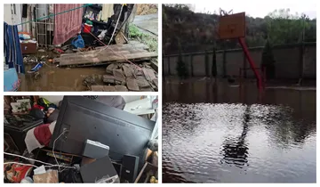 Pachuca: intensas lluvias destruyen vivienda e inundan escuela en Colinas de Plata | VIDEOS