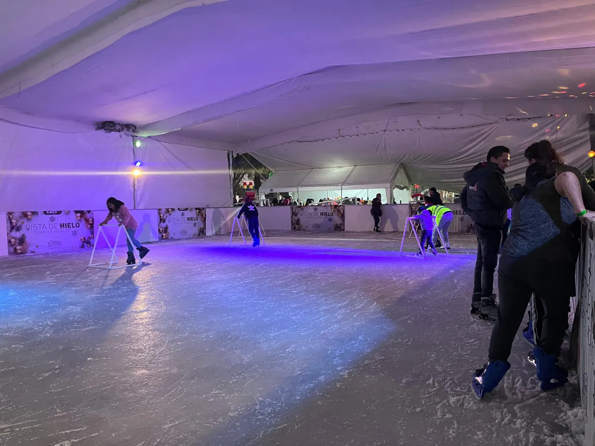 Pista de hielo en Tizayuca ya opera en su totalidad: horario y lugar