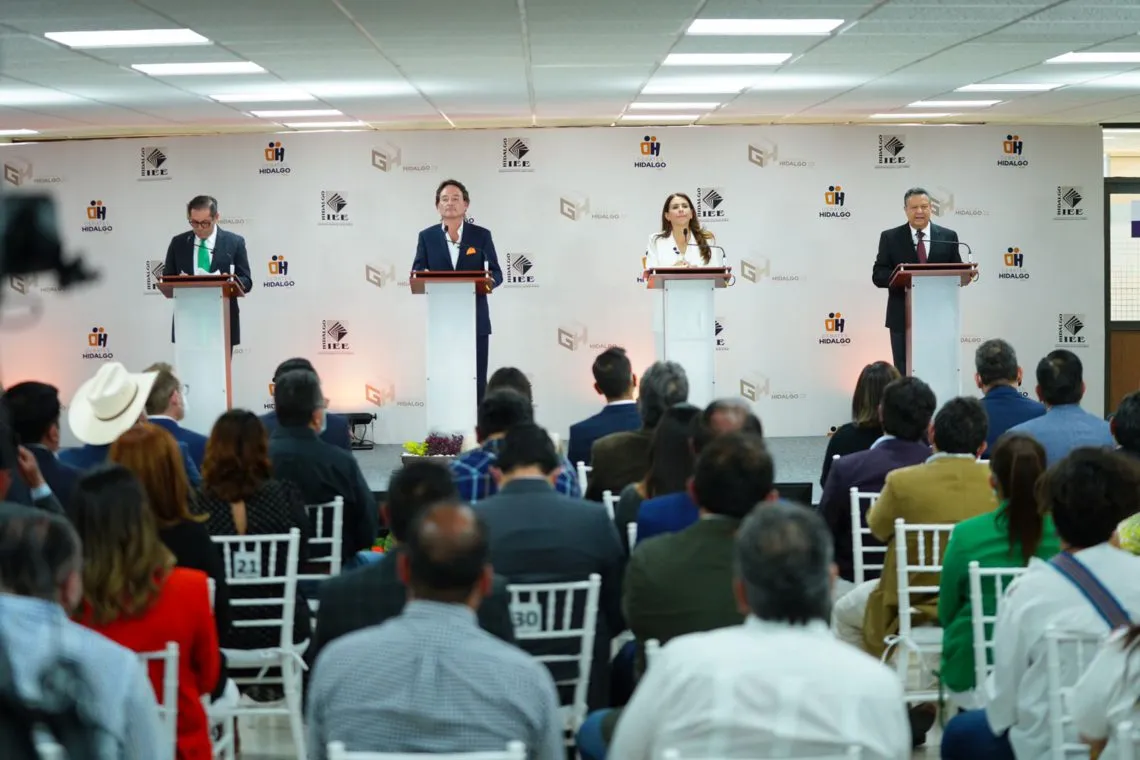 Entre acusaciones, denostaciones y propuestas: así transcurrió el debate de aspirantes a la gubernatura