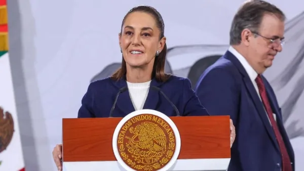 Claudia Sheinbaum explicó que el acuerdo del Tratado de Aguas con Estados Unidos se ajusta a la disponibilidad real del recurso.