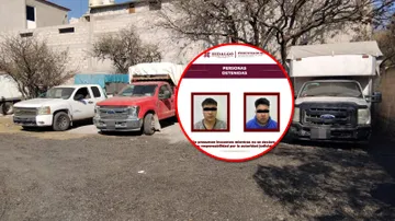 Tlaxcoapan: detienen a presuntos huachicoleros; tenían camionetas robadas