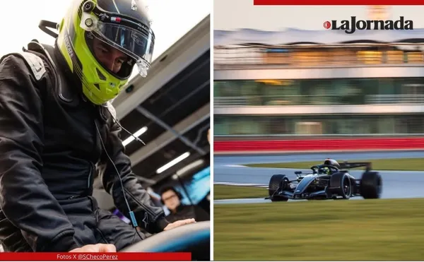 Checo estrena el monoplaza de Cadillac