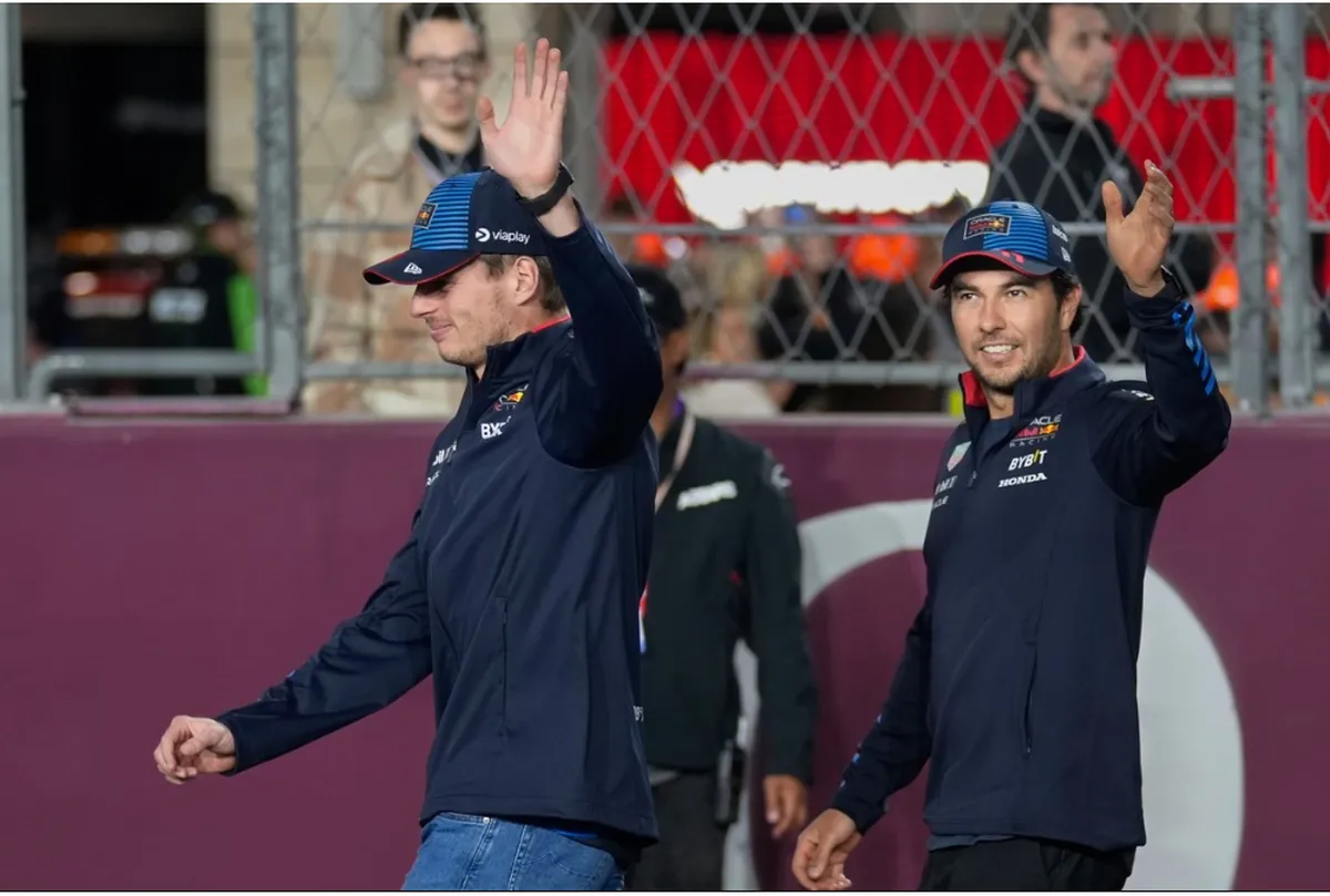 Max Verstappen y Sergio Pérez