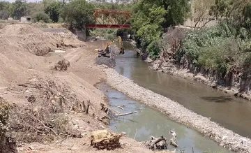 Pese a inconformidades, Conagua revestirá río Tula