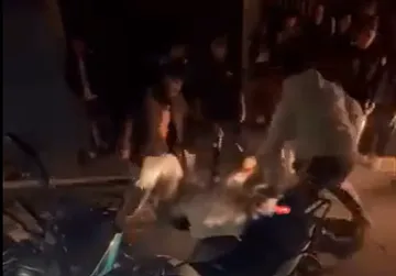 riña en Actopan