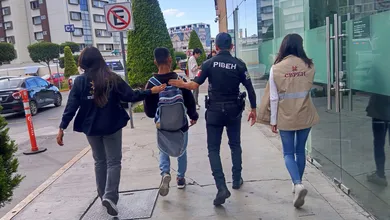 Joven localizado en Plaza Galerías