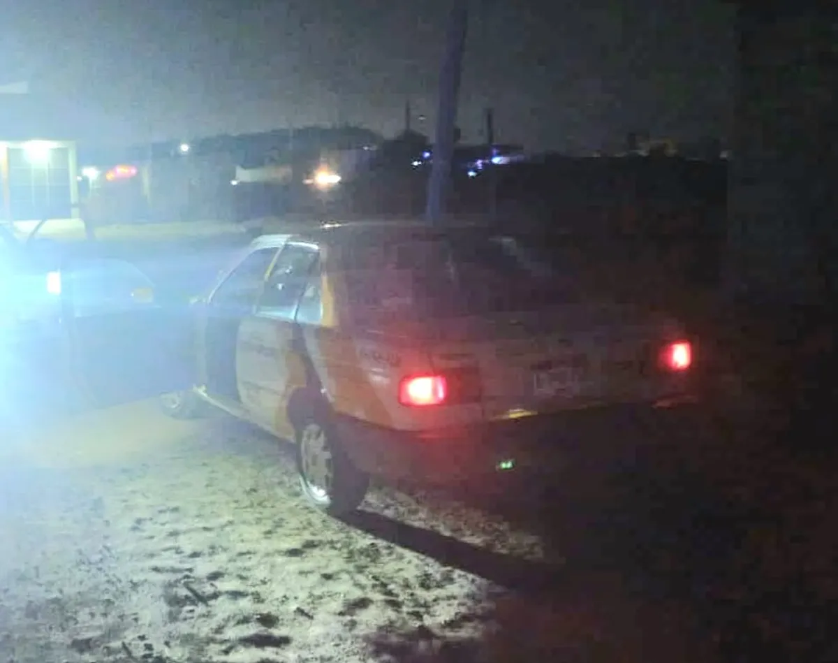 Localizan taxi robado a mano armada en Tizayuca