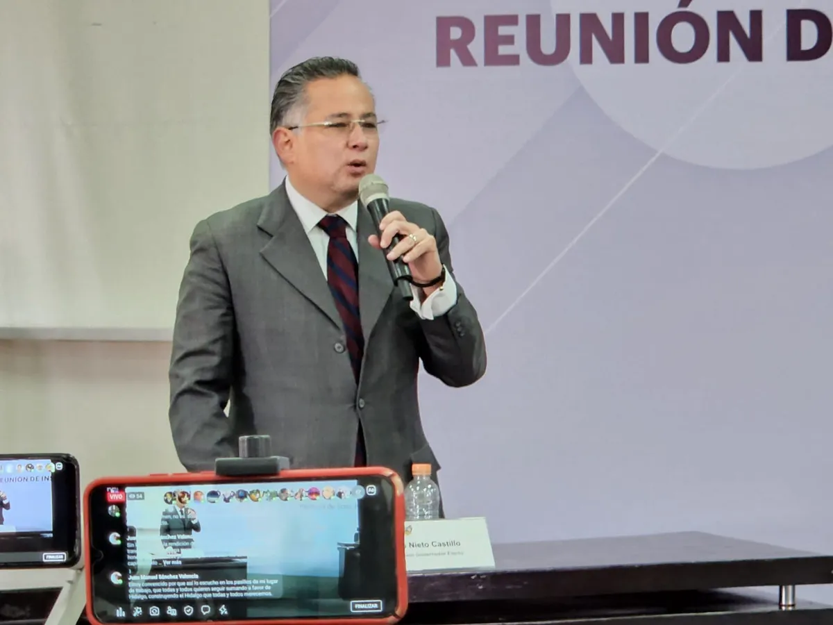 Santiago Nieto encargado del despacho de la Procuraduría Justicia de Hidalgo