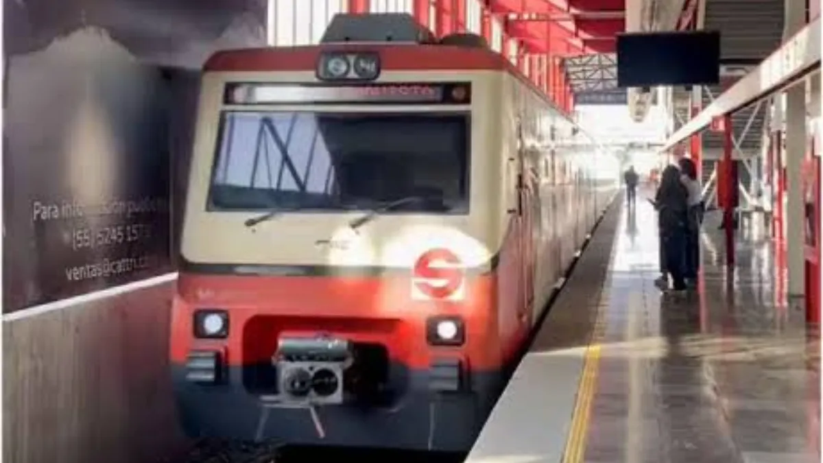 Tren Suburbano registra avance lento entre Tultitlán a Cuautitlán por presunto vandalismo en las vías.