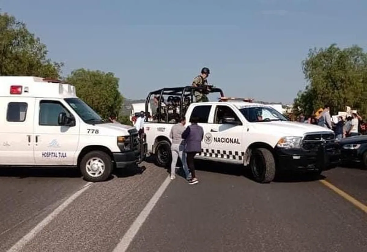 Huachicoleros hieren a 6 elementos de la Guardia Nacional en Tula