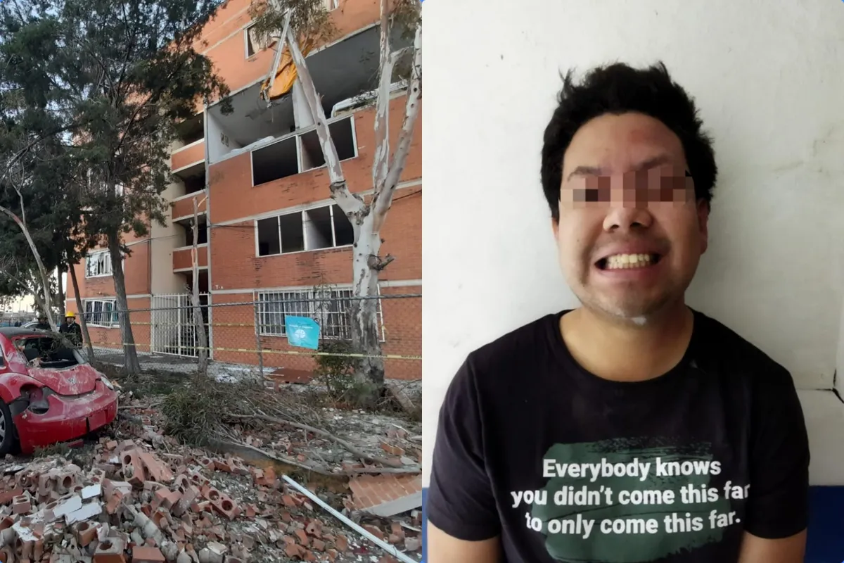 Cae un sujeto que habría provocado explosión en la Aquiles Serdán en Pachuca