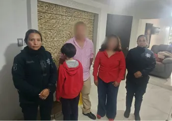 Localizan a niño de 11 años sano y salvo en Mineral de la Reforma