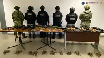 Operativo de seguridad en Tecozautla