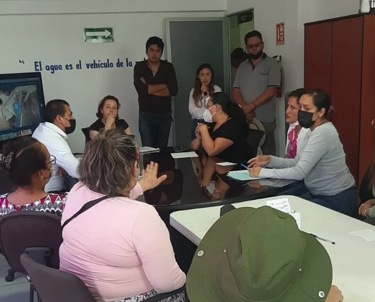 CAAMTH y vecinos de Tizayuca acuerdan mejora de suministro de agua