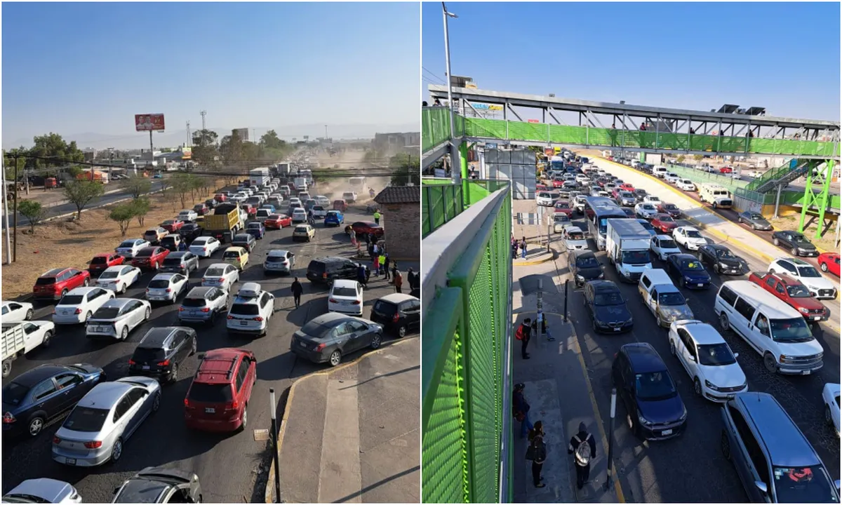 Manifestantes Levantan Bloqueo en Entrada a Pachuca; Ya Opera El Tuzobús
