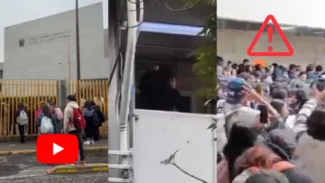 Estudiantes reportaron una riña en la Prepa 1 UNAM, donde un alumno resultó herido y hubo movilización policiaca.