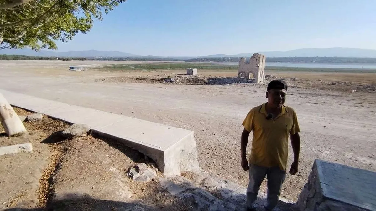 Sequía en Hidalgo: se seca presa de uso agrícola, llega a 0.7 por ciento 