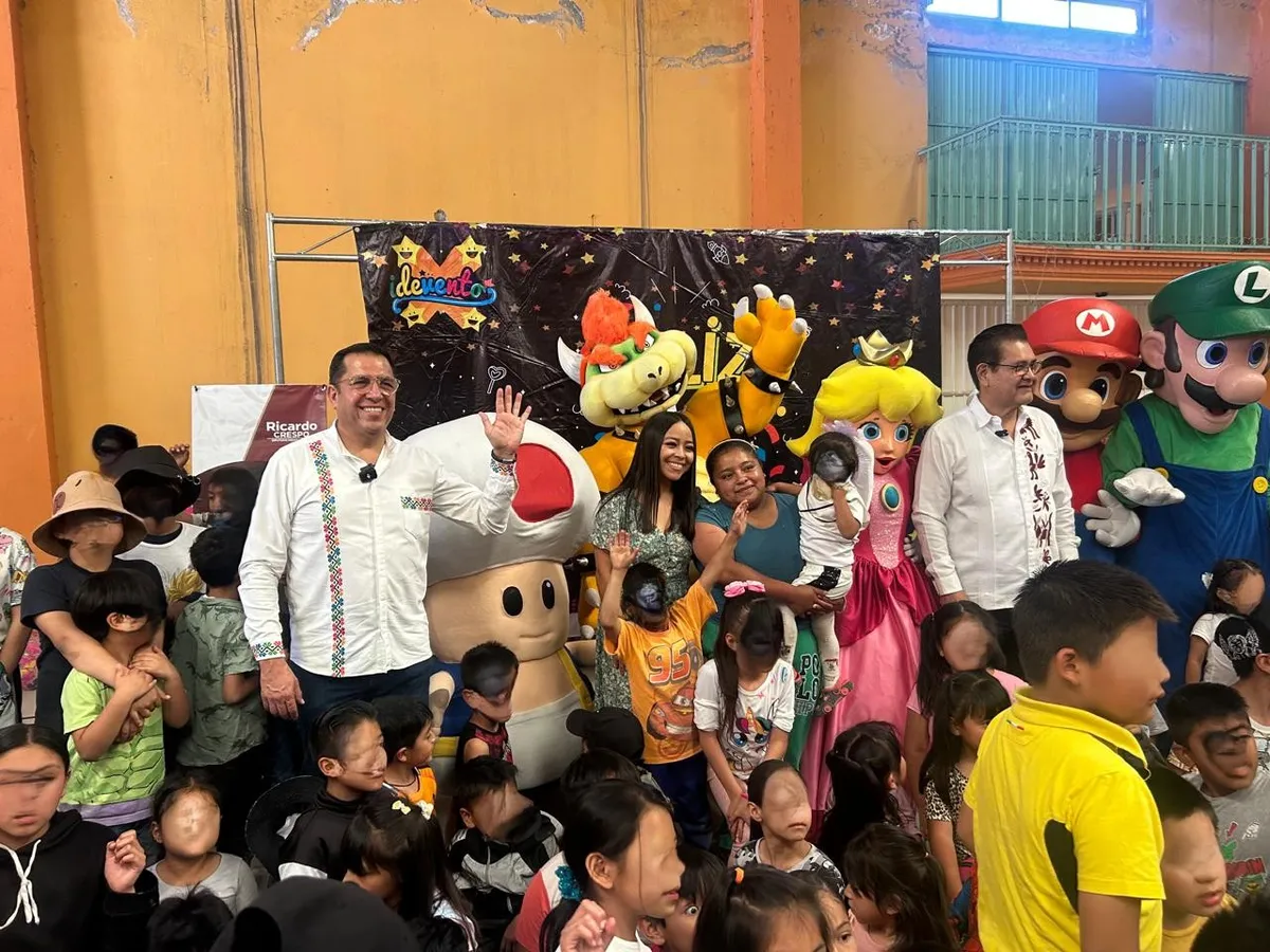 “Las niñas y niños son lo más valioso que tiene el estado”; coordinador de Morena celebra a infantes en Pachuca  