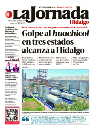 La Jornada Hidalgo | 05 de agosto de 2026