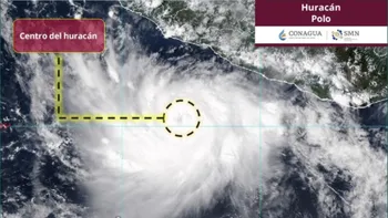 El Huracán 'Polo' podría alcanzar categoría 5 y provocar lluvias intensas en Guerrero, Oaxaca, Michoacán y Jalisco; esto se sabe sobre Hidalgo.