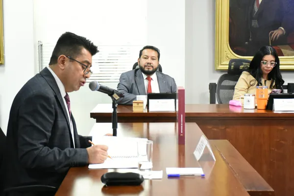 Comaprecencia Sebiso ante el Congreso de Hidalgo