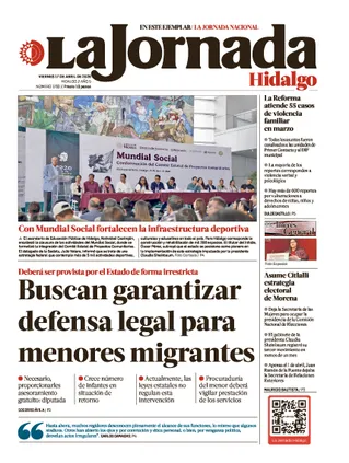 La Jornada Hidalgo | 17 de abril de 2026