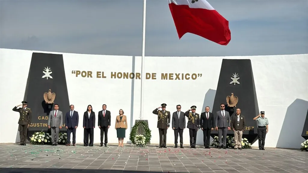 Niños Héroes son recordados en Hidalgo durante ceremonia del 13 de septiembre