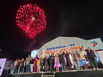 Feria de Mineral de la Reforma 2023: Israel Félix inaugura atracciones