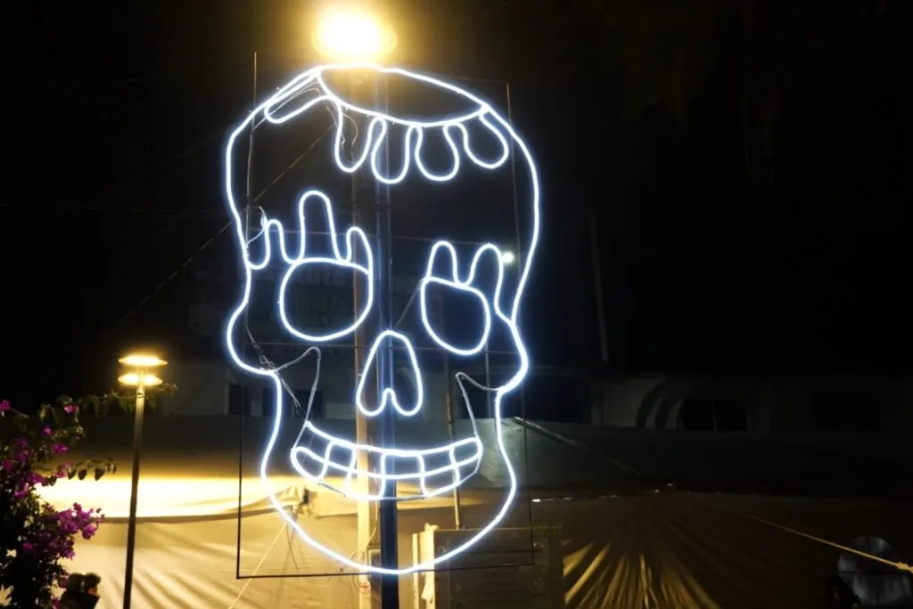 “El Mictlán”: la obra monumental con la que Tizayuca honra el Día de Muertos