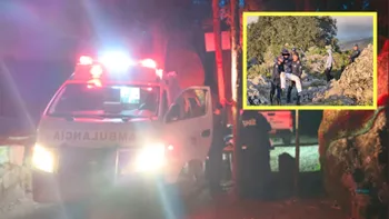 Rescate de personas en Mineral del Chico