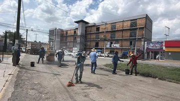 Zempoala mantiene trabajos de bacheo, alumbrado público y limpieza