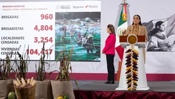 El gobierno federal entregó más de 7 mil millones de pesos en apoyos a damnificados por las lluvias de octubre en cinco estados.