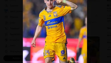 Marcelo Flores, futbolista de Tigres de la UANL