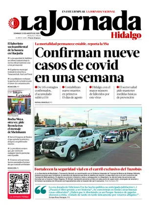 La Jornada Hidalgo | 23 de agosto de 2026