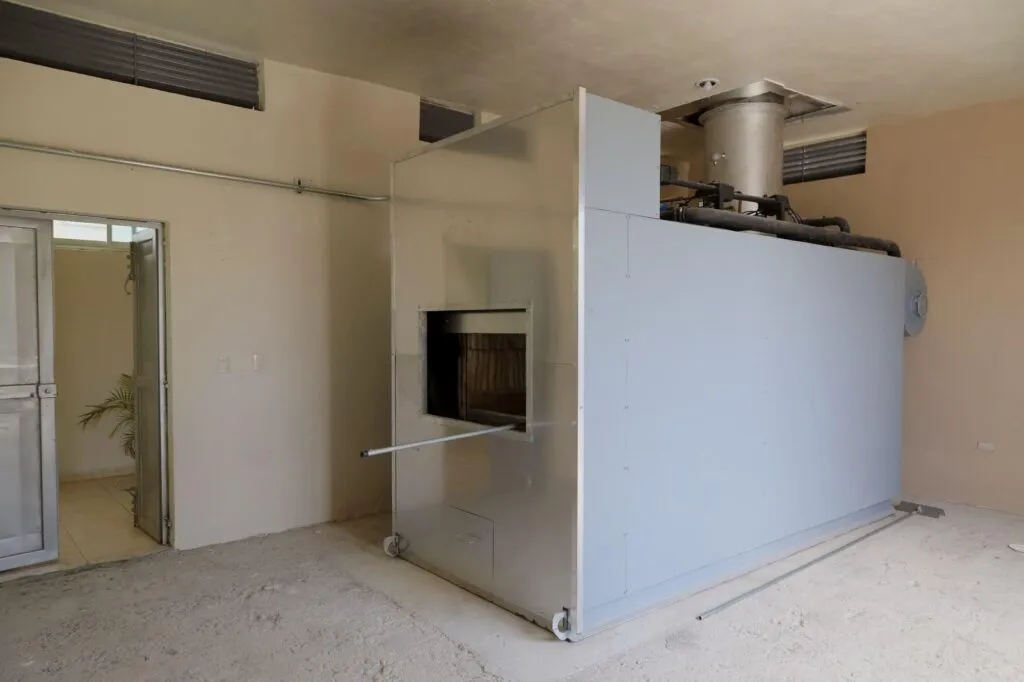 Rehabilitan crematorio municipal en Pachuca; sigue sin operar por falta de personal especializado    