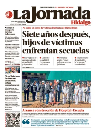 La Jornada Hidalgo | 19 de enero de 2026