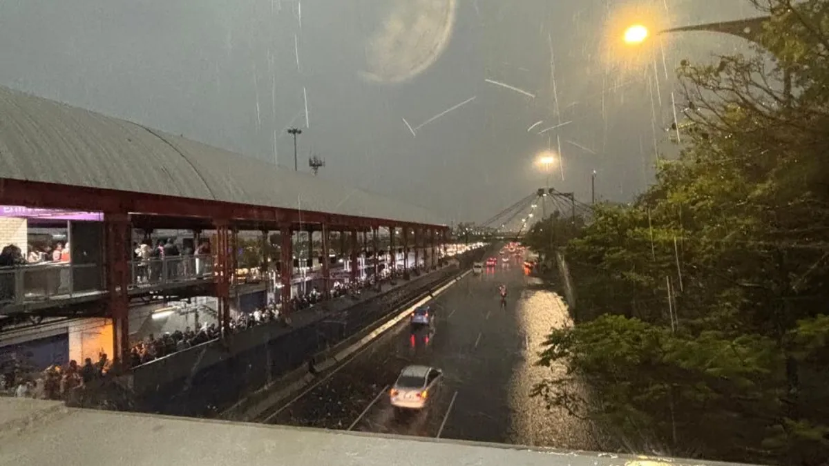 CDMX vivió este 2 de junio la lluvia más fuerte desde 2017; afectó 13 alcaldías y continuará este martes, advierte Protección Civil. Foto: Zasid Quizamán