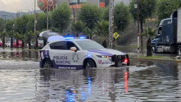 inundaciones por lluvias en Hidalgo