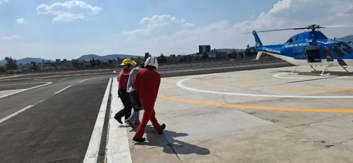 Apoya “Relámpagos” en el traslado de donación de órganos de Hidalgo a Ciudad de México