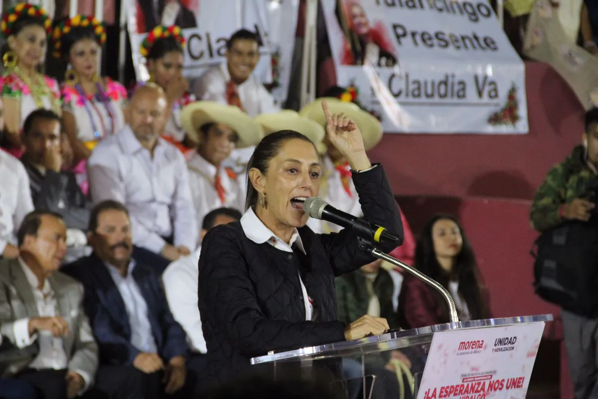 Claudia Sheinbaum: “Nosotros no damos espaldarazos a nadie” 