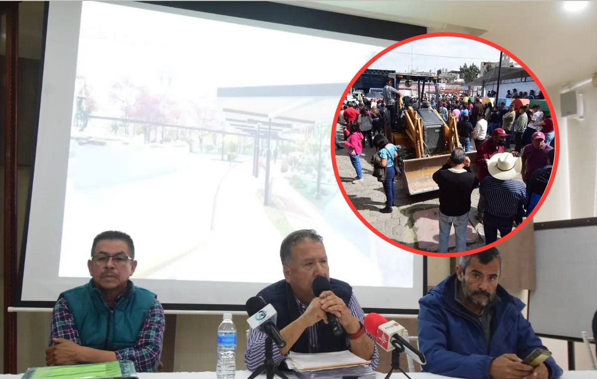 Atotonilco de Tula: Realizarán modificación del centro pese a manifestaciones
